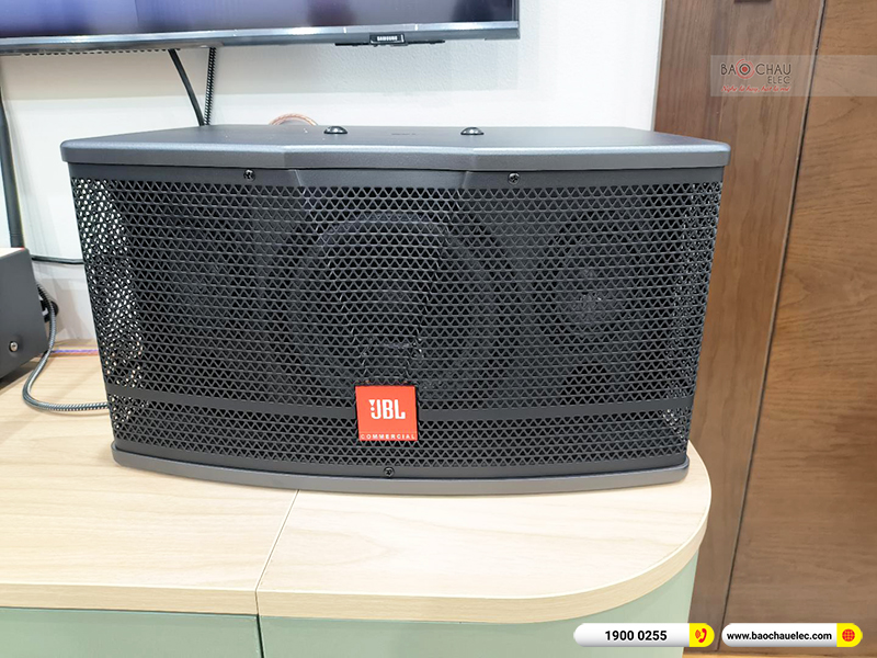Lắp đặt dàn karaoke trị giá gần 20 triệu cho anh Trịnh tại Hà Nội (JBL CV1652T, BKSound DKA 5500) 