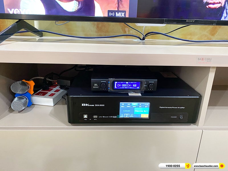 Lắp đặt dàn karaoke trị giá hơn 30 triệu cho anh Tuấn tại Hà Nội