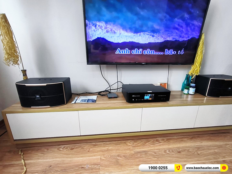 Lắp đặt dàn karaoke trị giá khoảng 20 triệu cho anh Tuấn tại Hà Nội (JBL Pasion 6, BKSound DKA 5500) 