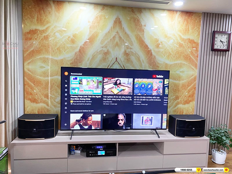 Lắp đặt dàn karaoke trị giá hơn 30 triệu cho anh Tuấn tại Hà Nội