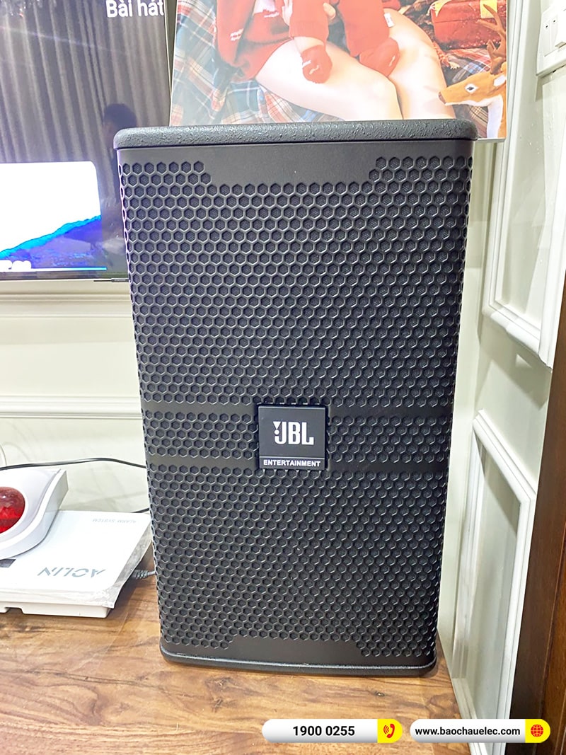 Lắp đặt dàn karaoke trị giá gần 80 triệu cho chị Cúc tại Hà Nội (JBL KP4010 G2, Crown Xli2500, KX180A, JBL A120P, JBL VM200)
