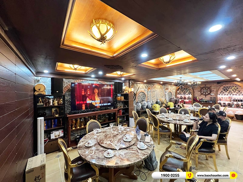 Lắp đặt dàn karaoke RCF gần 90tr cho chị Hà ở Chung cư Tràng An Hà Nội (RCF CMAX 4110, Crown T5, KX180A, Pasion 12SP, VM300, BKSound M8)