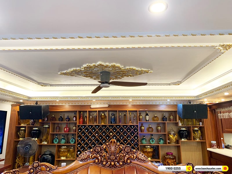 Lắp đặt dàn karaoke JBL 254tr cho chị Hân tại Hà Nội (JBL KP4012 G2, Crown T10, Crown Xli2500, KX180A, BLS218+, VM300,…)