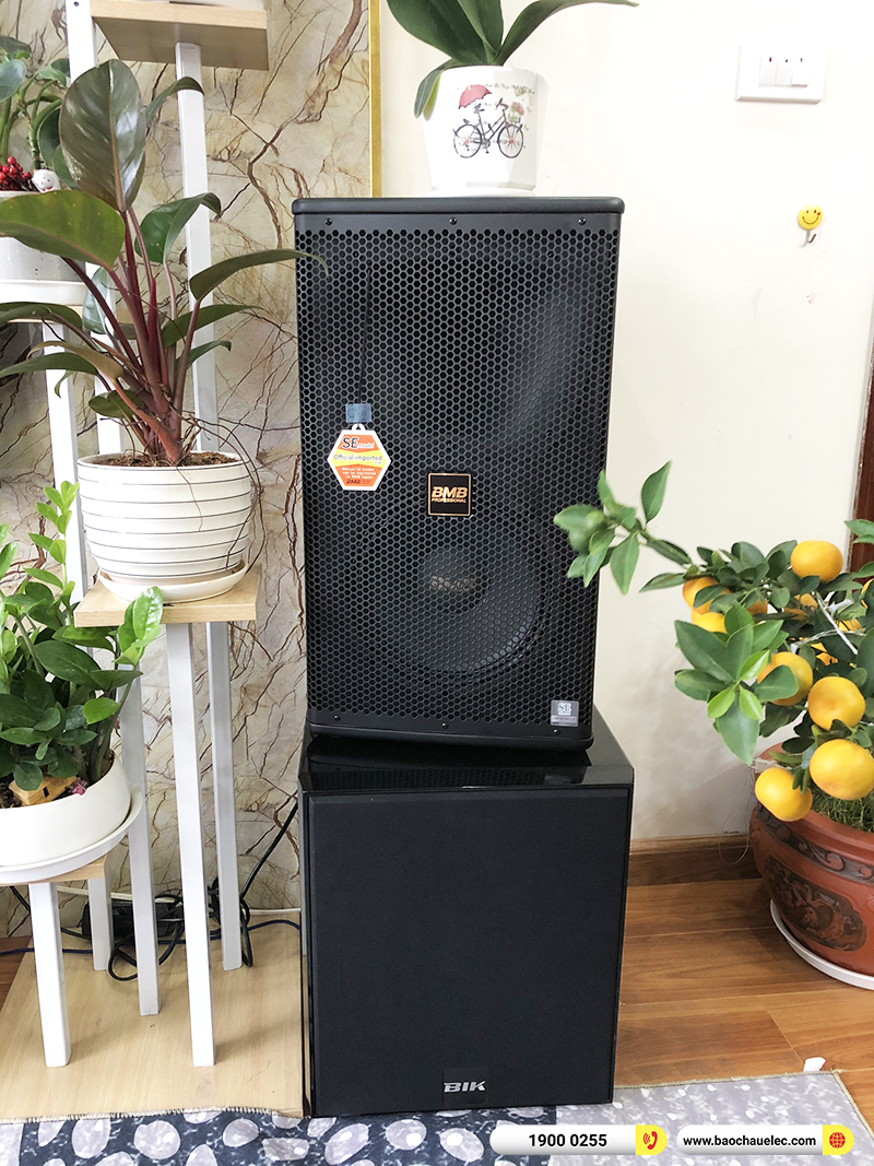 dàn karaoke gia đình chị Hạnh