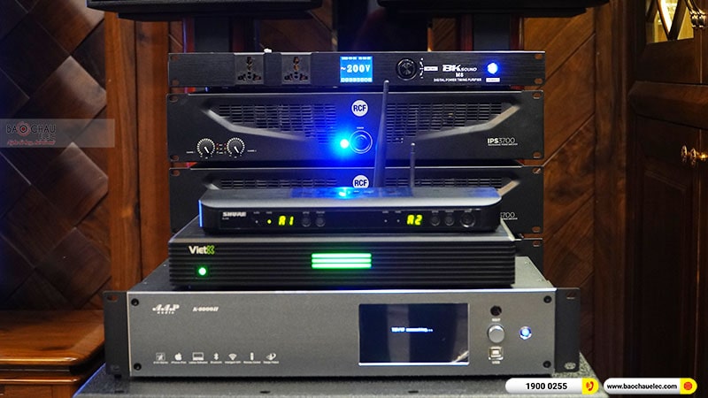 Lắp đặt dàn karaoke trị giá hơn 300 triệu cho chị Hoa tại Thái Bình 