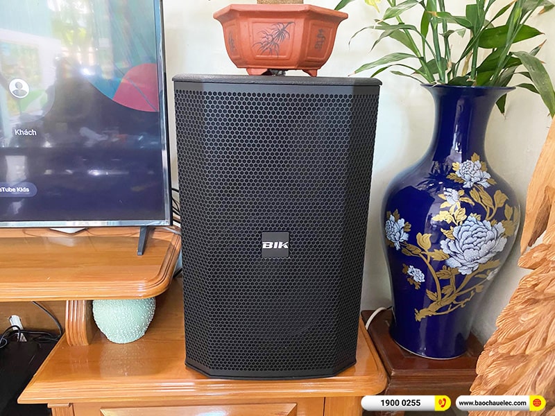 Lắp đặt dàn karaoke trị giá gần 50 triệu cho chị Phượng tại Hải Phòng (BIK BSP 412II, VM630A, BPR-5600, BIK BJ-W35, BIK BJ-U550) 