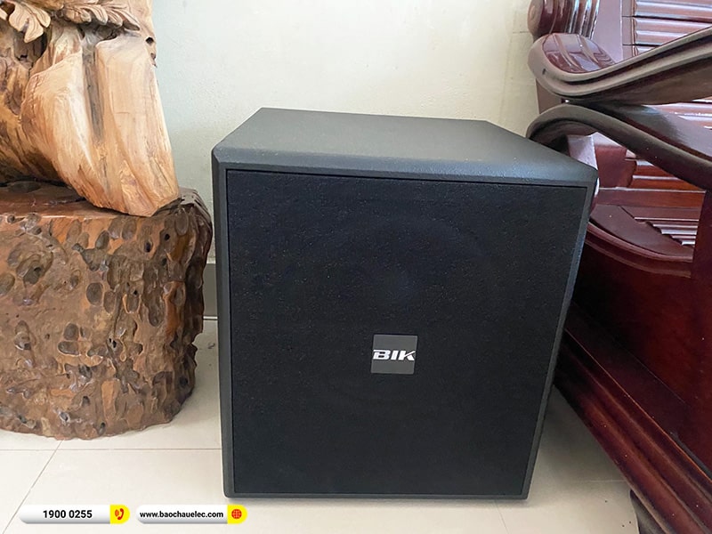 Lắp đặt dàn karaoke trị giá gần 50 triệu cho chị Phượng tại Hải Phòng (BIK BSP 412II, VM630A, BPR-5600, BIK BJ-W35, BIK BJ-U550) 