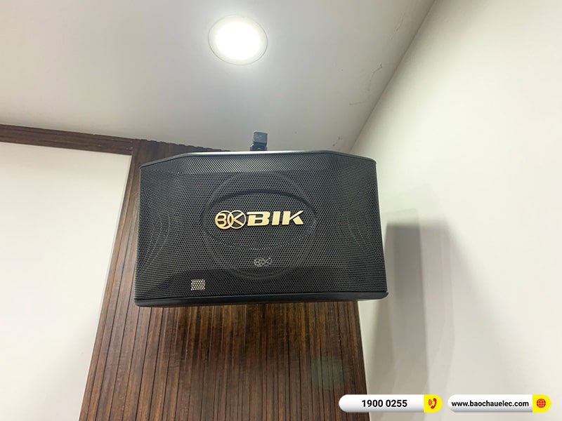 Lắp đặt dàn karaoke trị giá khoảng 20 triệu cho chị Thư tại Hà Nội (BIK BQ-S63, BKSound DP3600 New, BIK BJ-U100) 