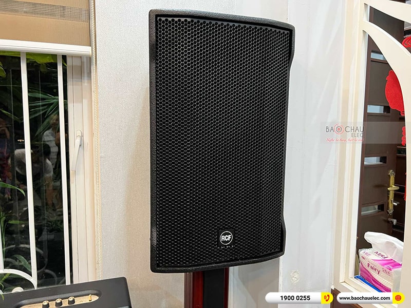 Lắp đặt dàn karaoke trị giá hơn 200 triệu cho anh Cương tại Hà Nội (RCF CMAX 4112, IPS 3700, K9900II Luxury, S8015LP, WB-5000,…) 