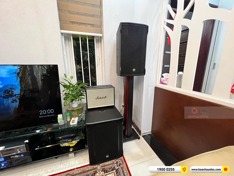 Dàn karaoke gia đình anh Cương