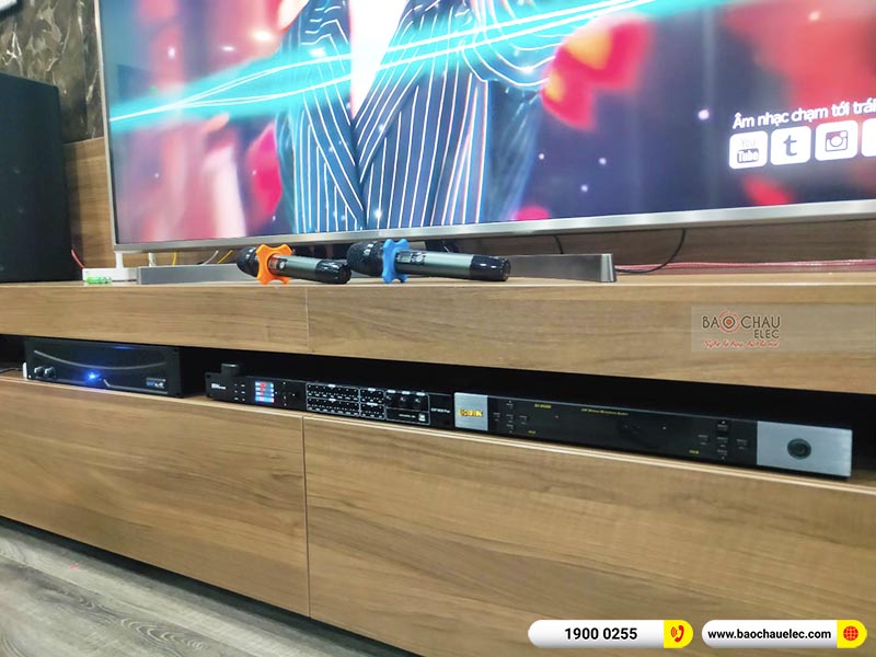 Lắp đặt dàn karaoke anh Hoàng tại Hà Nội