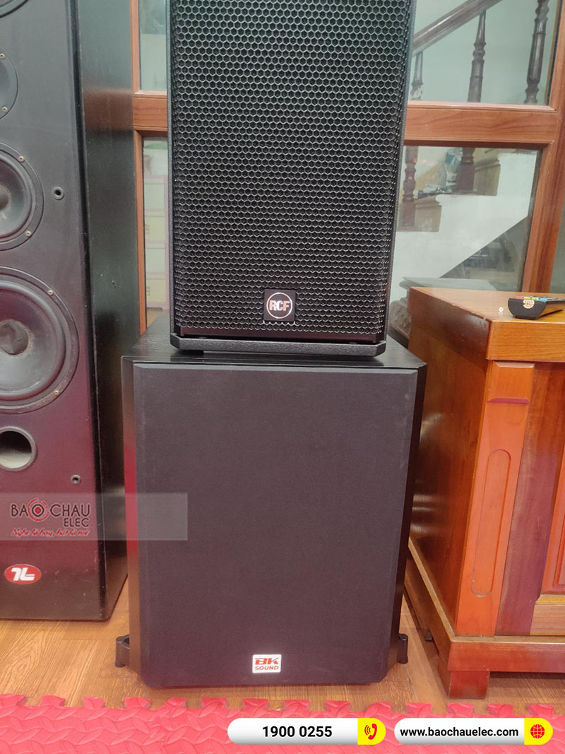 Lắp đặt dàn karaoke gia đình anh Minh tại Hà Nội