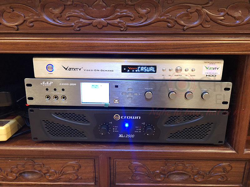 Bảo Ch&acirc;u Elec lắp đặt d&agrave;n karaoke cho gia đ&igrave;nh anh S&aacute;u ở Cầu Giấy &ndash; HN h4