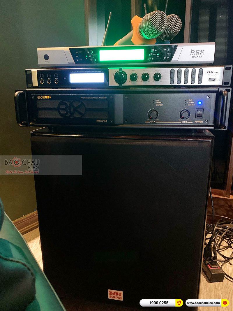 Lắp đặt dàn karaoke gia đình chị Phúc tại Hà Nội
