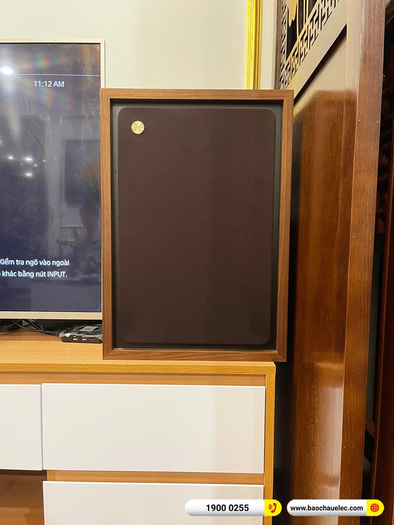 Lắp đặt d&agrave;n nghe nhạc trị gi&aacute; khoảng 1150 triệu cho anh Chung tại H&agrave; Nội (Tannoy Eaton, Denon PMA 1700NE) 