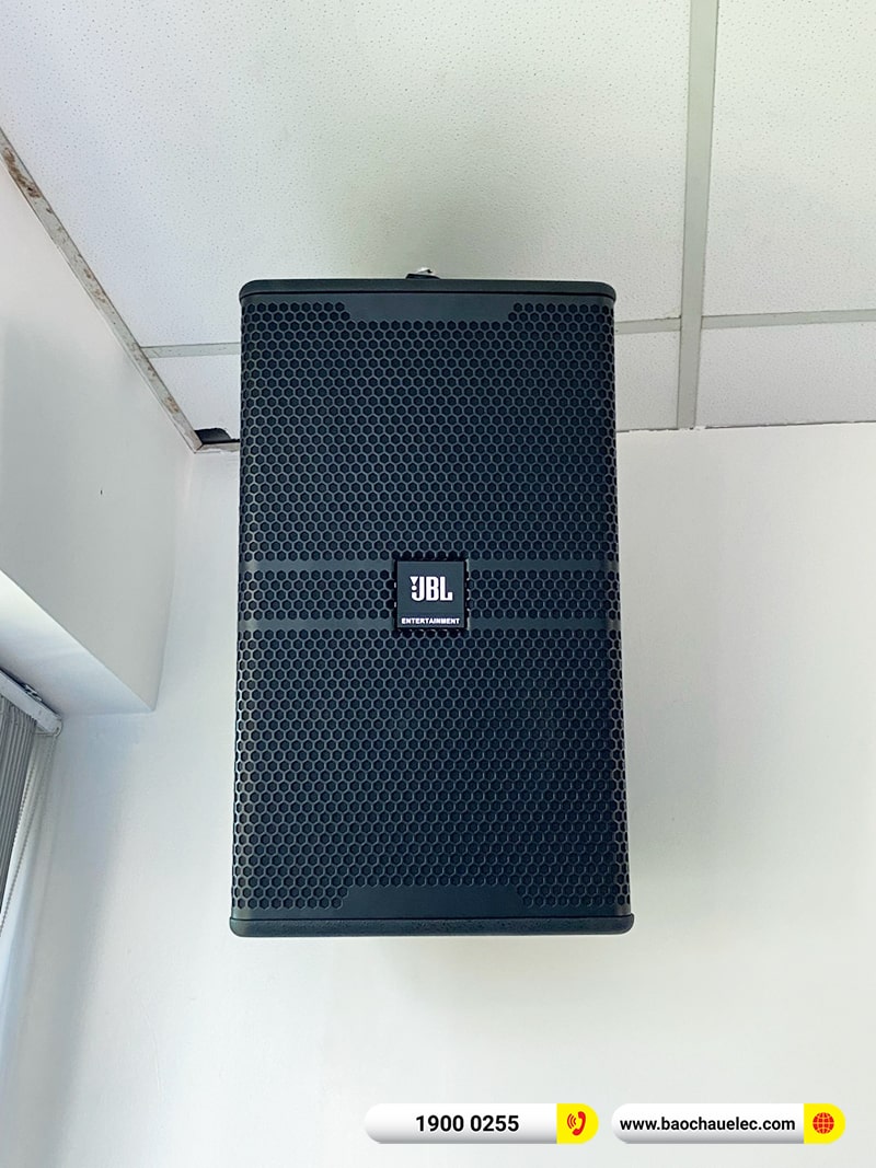 Lắp đặt âm thanh nhà ăn nhân viên khoảng 110 triệu Ngân hàng Argibank tại Hà Nội (JBL KP4012 G2, VM820A, KX180A, 12SP,…)