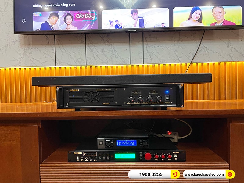 Lắp đặt dàn karaoke trị giá gần 70 triệu cho anh Quang tại Hà Nội (RCF EMAX 3112 MK2, BIK VM840A, BPR-5600, Alto TX212S) 