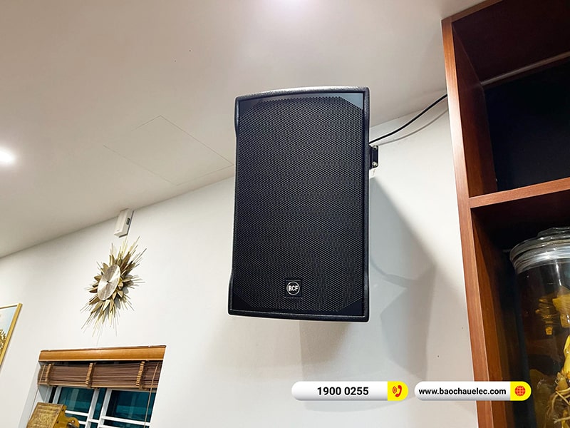 Lắp đặt dàn karaoke trị giá gần 70 triệu cho anh Quang tại Hà Nội (RCF EMAX 3112 MK2, BIK VM840A, BPR-5600, Alto TX212S) 