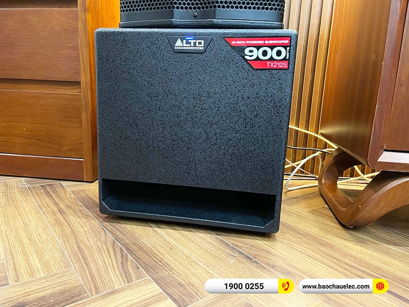 Lắp đặt dàn karaoke trị giá gần 70 triệu cho anh Quang tại Hà Nội (RCF EMAX 3112 MK2, BIK VM840A, BPR-5600, Alto TX212S) 