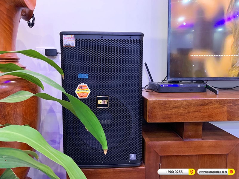 Lắp đặt dàn karaoke trị giá khoảng 60 triệu cho anh Thụy tại Hà Nội (BMB CSS 1212SE, VM620A, KX180A, Klipsch R120SW, JBL VM200) 