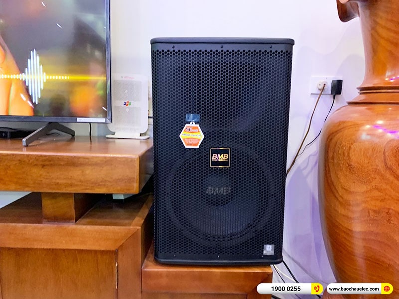 Lắp đặt dàn karaoke trị giá khoảng 60 triệu cho anh Thụy tại Hà Nội (BMB CSS 1212SE, VM620A, KX180A, Klipsch R120SW, JBL VM200) 