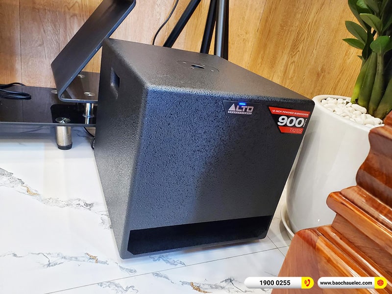 Lắp đặt dàn karaoke trị giá hơn 50 triệu cho anh Trung tại Hà Nội (Alto BLS12+, Alto MP2500, KX180A, TX212S, BBS S290D)