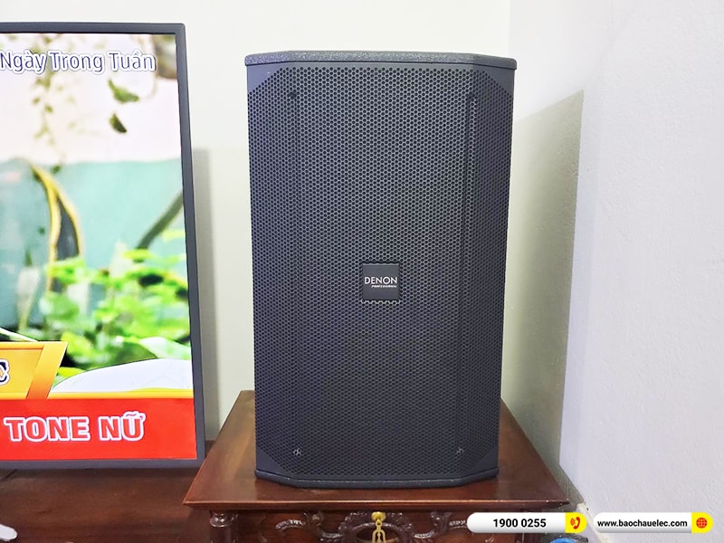 Lắp đặt dàn karaoke trị giá hơn 50 triệu cho chú Nga tại Hà Nội (Denon DN512, VM620A, BPR-5600, SW612B, BJ-U600)