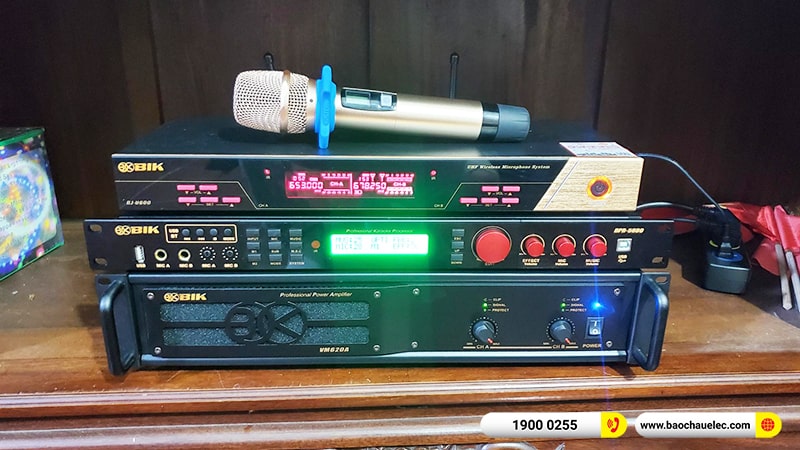 Lắp đặt dàn karaoke trị giá hơn 50 triệu cho chú Nga tại Hà Nội (Denon DN512, VM620A, BPR-5600, SW612B, BJ-U600)