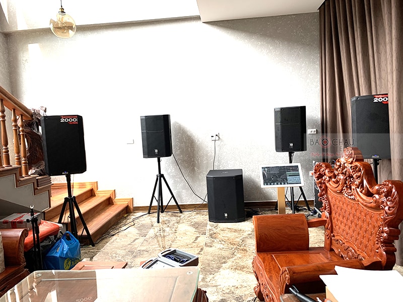 D&agrave;n karaoke VIP gia đ&igrave;nh anh Cường ở Chương Mỹ h9