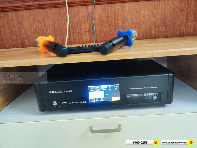 Lắp đặt dàn karaoke gia đình anh Lợi tại Hà Nội