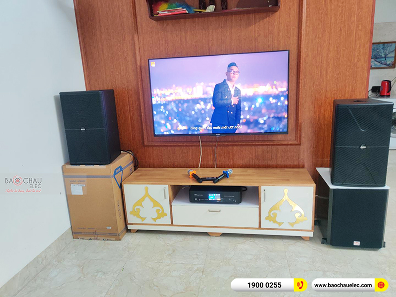 Lắp đặt dàn karaoke gia đình anh Lợi tại Hà Nội