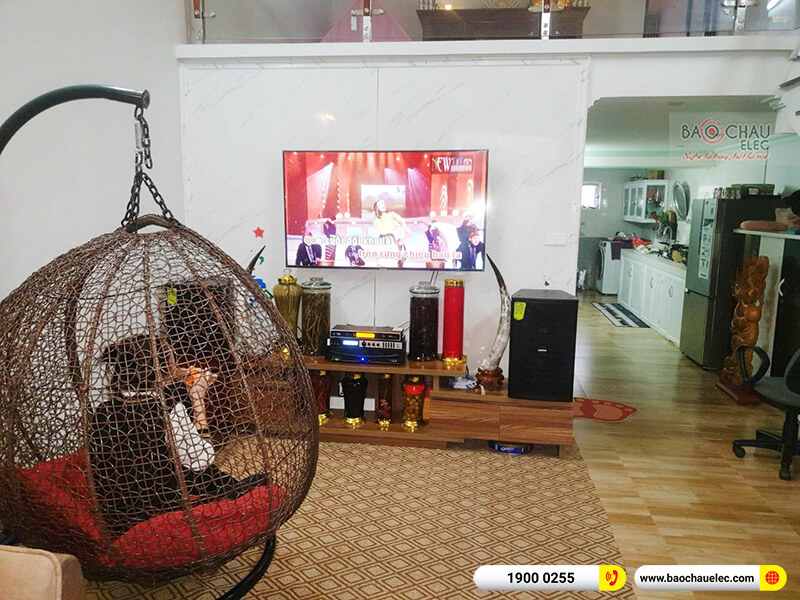 Lắp đặt dàn karaoke anh Hà tại Hà Nội