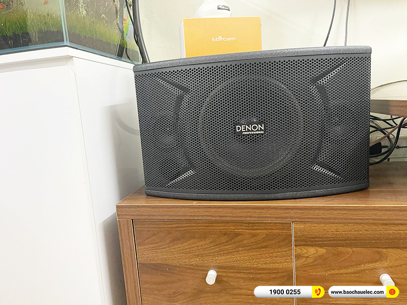 Lắp đặt dàn karaoke trị giá hơn 15 triệu cho anh Quân tại Hà Nội (Denon DP-C10, BKSound DKA 5500) 