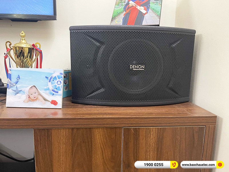 Lắp đặt dàn karaoke trị giá hơn 15 triệu cho anh Quân tại Hà Nội (Denon DP-C10, BKSound DKA 5500) 