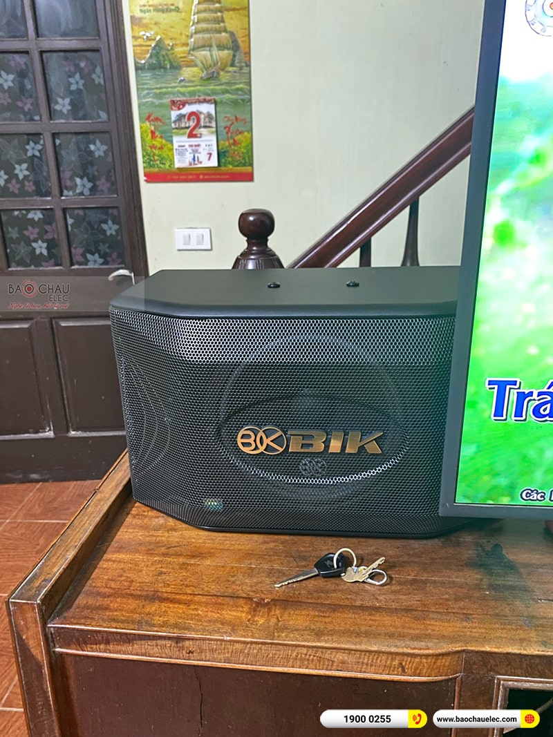 Lắp đặt dàn karaoke trị giá gần 20 triệu cho chú Thắng tại Hà Nội (BIK BQ-S63, VM420A, DSP-9000 Plus, U900 Plus X)