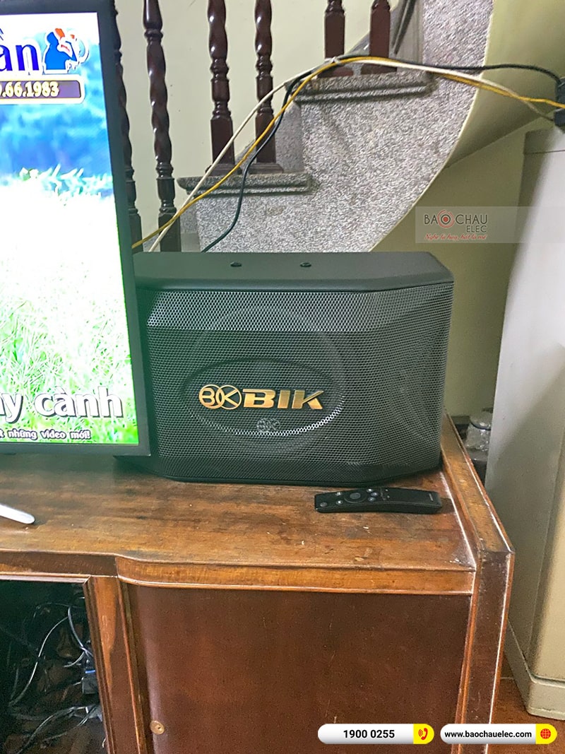 Lắp đặt dàn karaoke trị giá gần 20 triệu cho chú Thắng tại Hà Nội (BIK BQ-S63, VM420A, DSP-9000 Plus, U900 Plus X)