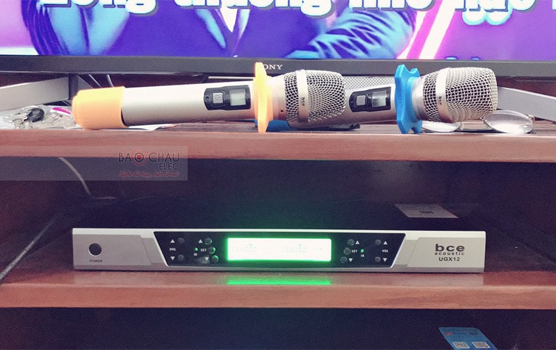 dàn karaoke cho gia đình chị Hường ở Đền Lừ h5