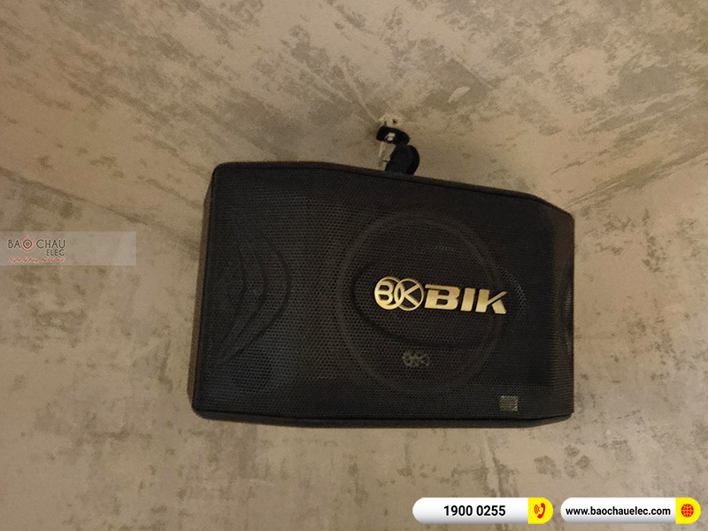 Lắp đặt thêm bộ dàn karaoke cho nhà hàng Hàn Quốc tại Hà Nội (BIK BQ-S63, BKSound DKA 6500) 