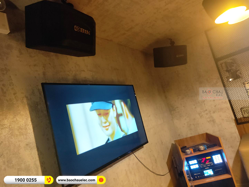 Lắp đặt thêm bộ dàn karaoke cho nhà hàng Hàn Quốc tại Hà Nội (BIK BQ-S63, BKSound DKA 6500) 