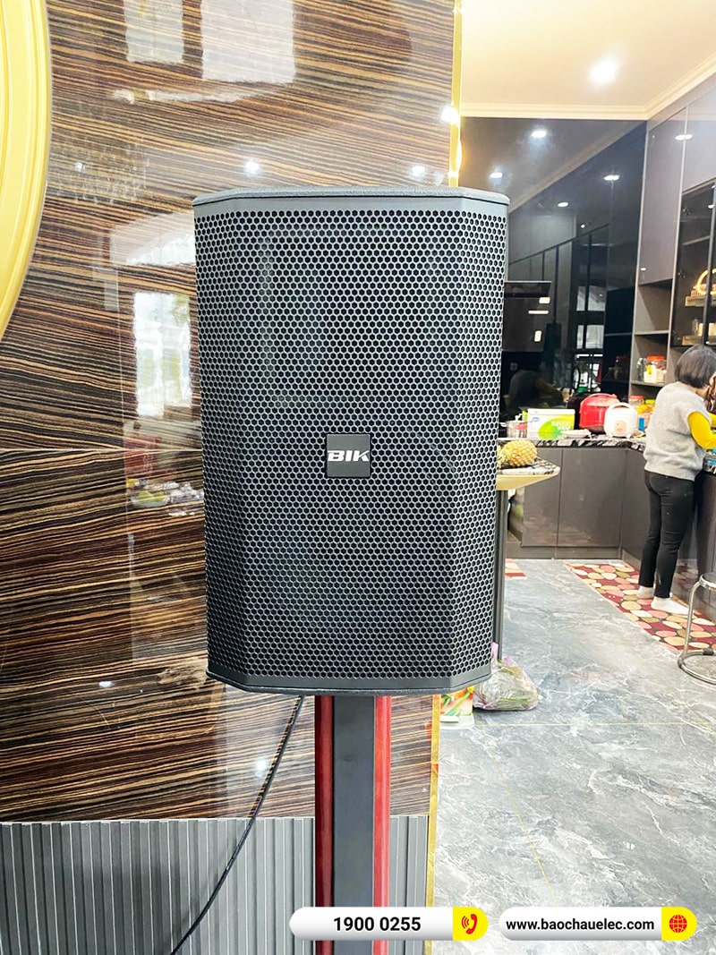 Lắp đặt dàn karaoke trị giá gần 50 triệu cho anh Dũng tại Hà Nội (BIK BSP 412II, VM620A, BPR-5600, SW815, BJ-U500)