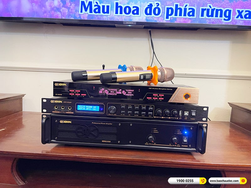 Lắp đặt dàn karaoke trị giá hơn 50 triệu cho anh Huy tại Hà Nội (BMB CSS 1210SE, VM620A, BPR-8500, BJ-W25A, BJ-U600) 