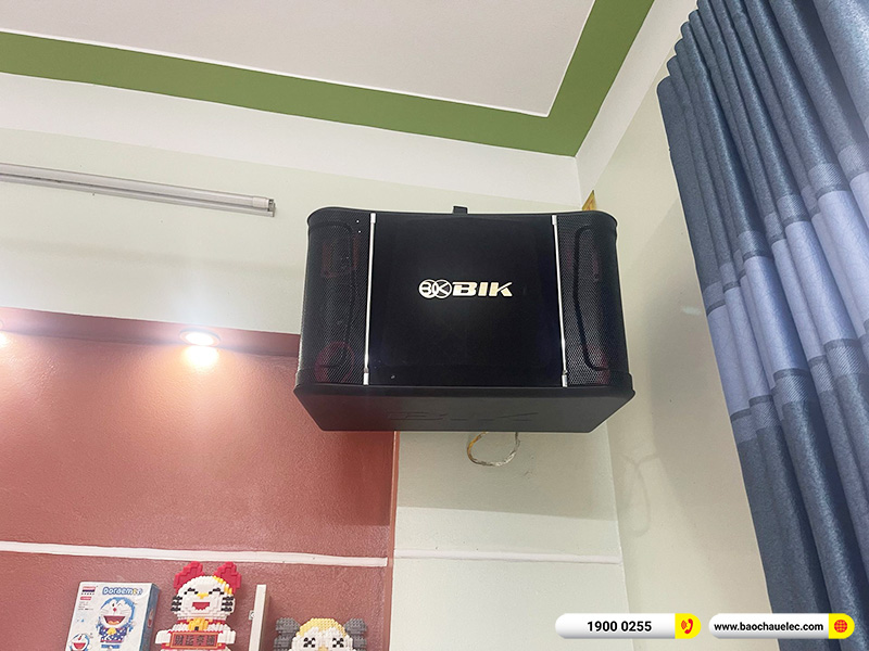 Lắp đặt dàn karaoke trị giá khoảng 20 triệu cho anh Tiền tại Hà Nội (BIK BJ-S968, BKSound DKA 6500) 