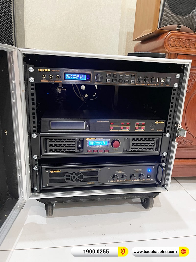 Lắp đặt dàn karaoke trị giá 78tr cho bác Chiến tại Hà Nội (Denon DP-R312, VM840A, BPA-8200, BPR-8500, RWX 18C, BJ-U550,…)