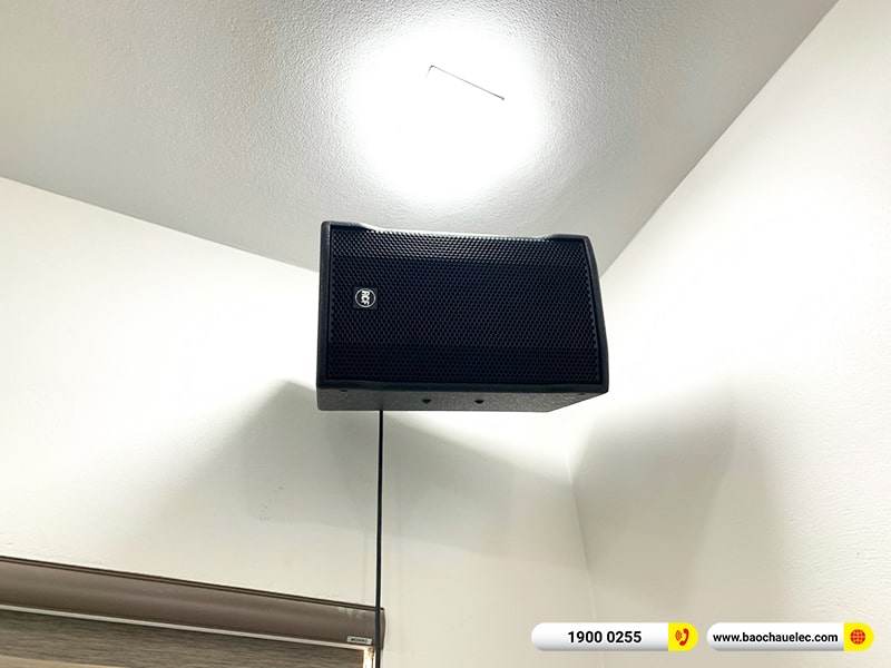Lắp đặt dàn karaoke RCF hơn 98tr cho chị Hà tại Hà Nội (RCF CMAX 4110, Crown T5, KX180A, A120P, JBL VM300,…) 