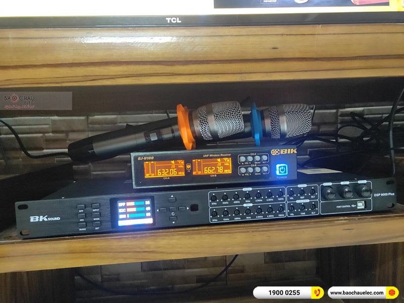 Lắp đặt dàn karaoke gia đình anh Đình tại Hà Nội 