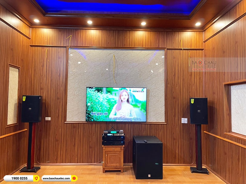 Lắp đặt dàn karaoke anh Sáng tại Bắc Giang