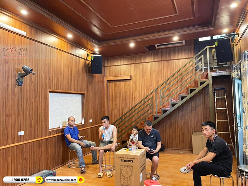 Lắp đặt dàn karaoke anh Sáng tại Bắc Giang