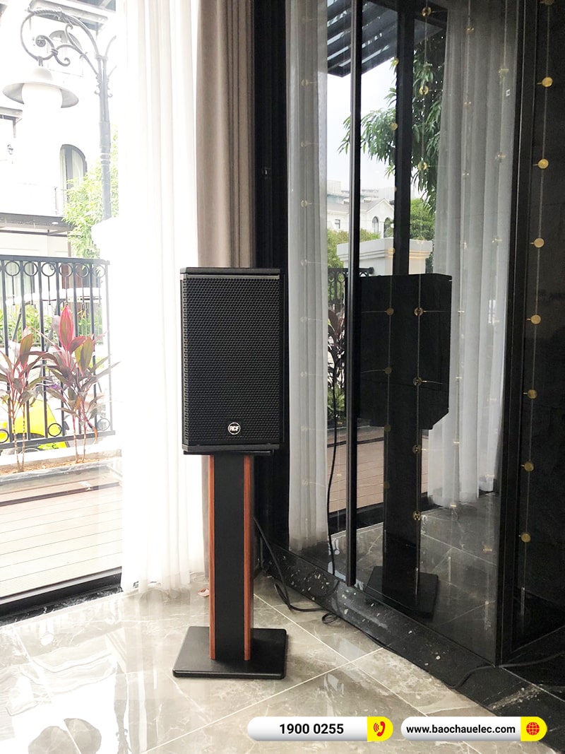 Lắp đặt dàn karaoke RCF hơn 65tr cho anh Đăng tại Hà Nội (RCF X-Max 10, Crown T5, KX180A, Pasion 12SP, VM300)