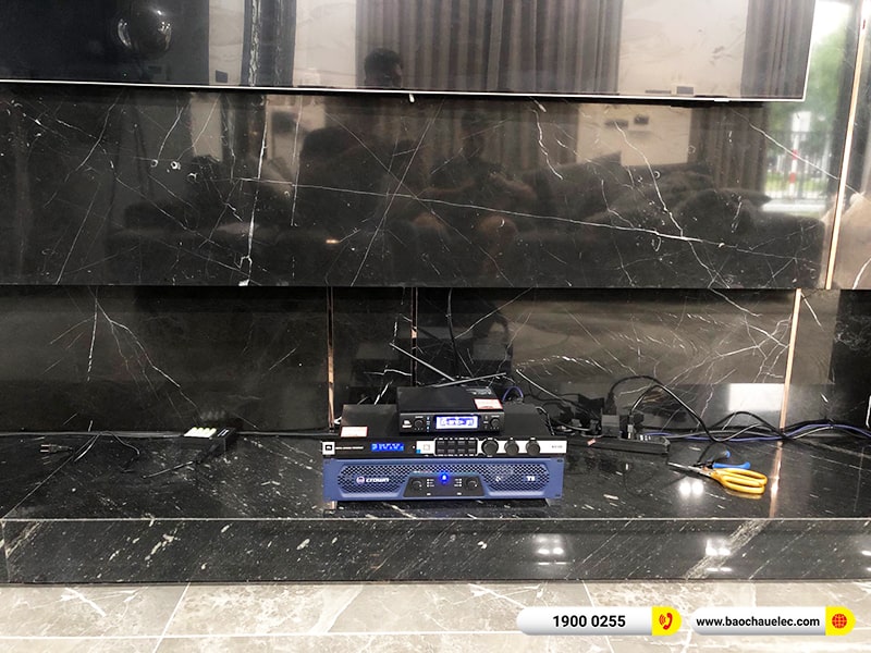 Lắp đặt dàn karaoke RCF hơn 65tr cho anh Đăng tại Hà Nội (RCF X-Max 10, Crown T5, KX180A, Pasion 12SP, VM300)