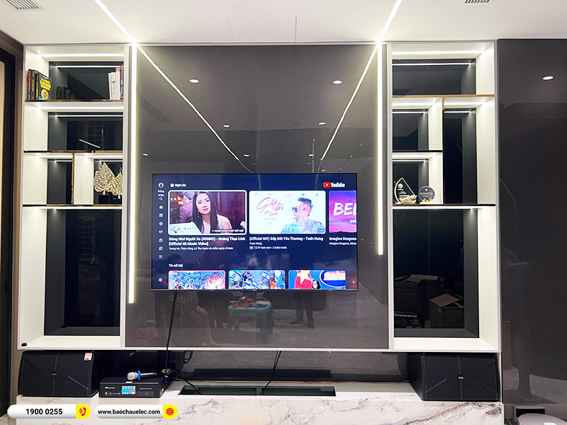 Lắp đặt dàn karaoke Alto hơn 23tr cho anh Đức tại Hà Nội (Alto AT1000II, BKSound DKA 6500, BKSound SW312B) 